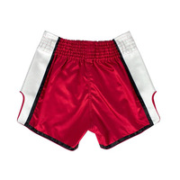 FAIRTEX - Red/White Slim Cut Muay Thai Boxing Shorts (BS1704) - Small