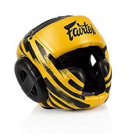 FAIRTEX - Diagonal Vision Sparring Headguard/Lace Up (HG16M2) - Large