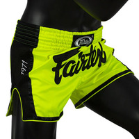 FAIRTEX - Lime Green Slim Cut Muay Thai Boxing Shorts (BS1706) - Small