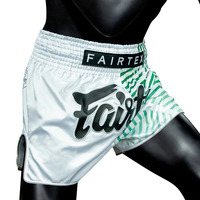 FAIRTEX - Racer White Muay Thai Shorts (BS1923) - Extra Small