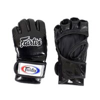 FAIRTEX - Open Palm/Thumb Loop MMA Gloves (FGV12) - Black/Small