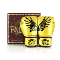FAIRTEX - Gold Falcon Limited Edition Boxing Gloves (BGV1) - 8oz