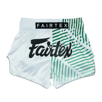 FAIRTEX - Racer White Muay Thai Shorts (BS1923)