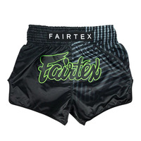 FAIRTEX - Racer Black Muay Thai Shorts (BS1924)