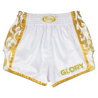 FAIRTEX - Glory White Muay Thai Shorts (BSG2)
