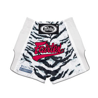 FAIRTEX - "White Tiger" Kids Muay Thai Shorts (BSK2103)