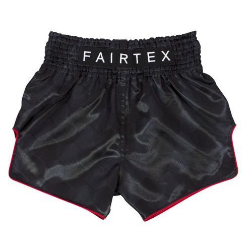 FAIRTEX - "Stealth" Black Muay Thai Shorts (BS1901) - Extra Small