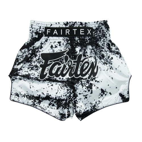 FAIRTEX - Grunge White Muay Thai Shorts (BS1948) - Extra Small