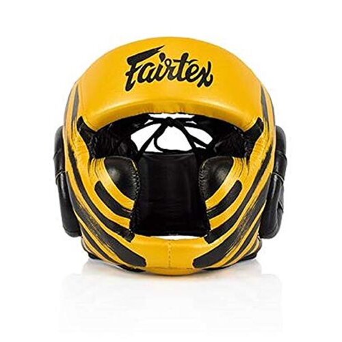 FAIRTEX - Diagonal Vision Sparring Headguard/Lace Up (HG16M2) - Large